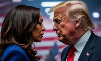 Donald Trump y Kamala Harris debate presidencial