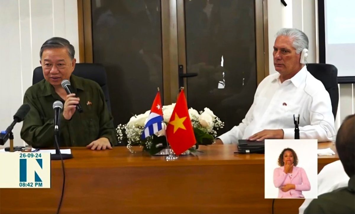 Miguel Díaz-Canel se reúne con To Lam mientras persiste el silencio sobre Raúl Castro