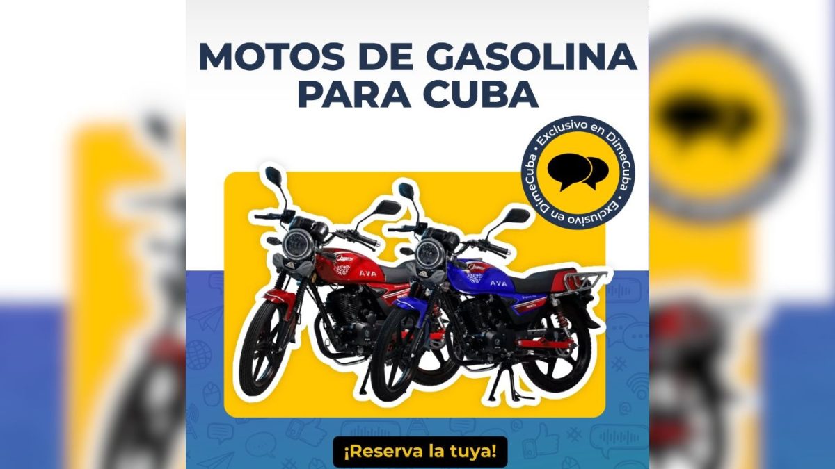 Motos de gasolina para enviar a Cuba pre reserva con un pago desde 200 dólares