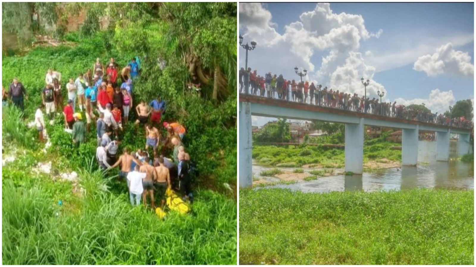 Muere adolescente de 14 años tras caer del puente sobre el río Yayabo en Sancti Spíritus