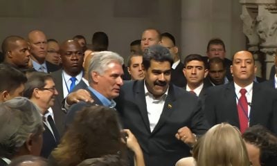 Nicolas Maduro y Miguel Diaz-Canel en New York