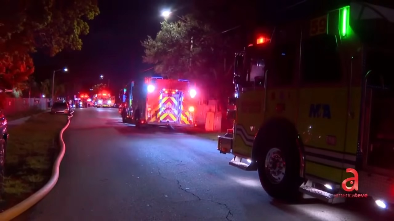 Pareja de cubanos fallece en un incendio al noroeste de Miami Dade