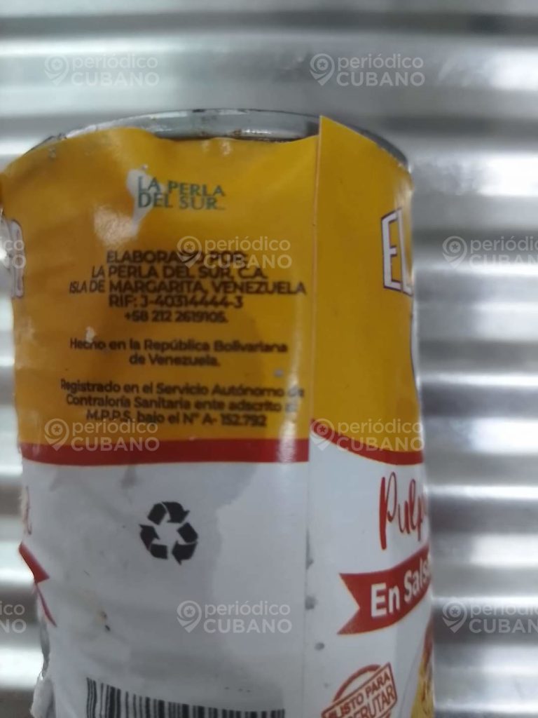 Pulpa de jurel enviada desde Venezuela a Cuba no tiene sabor al pescado 4
