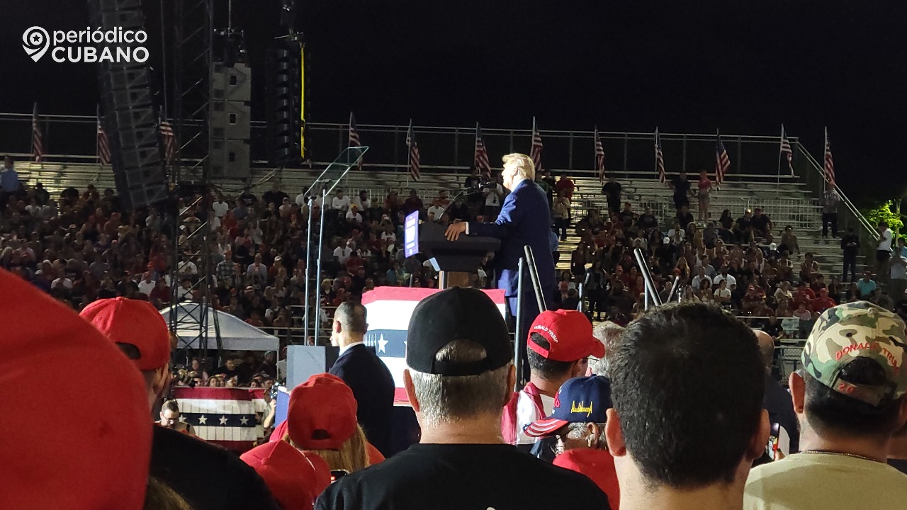 Trump a salvo tras balacera en un lugar cercano a West Palm Beach