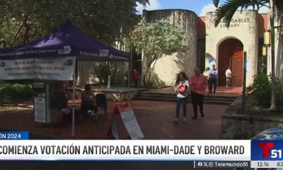 Arranca la votación anticipada en los condados de Miami-Dade y Broward para la elección presidencial (14)