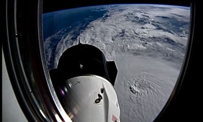 Astronauta Matthew Dominck de la NASA graba desde el espacio el Huracán Milton