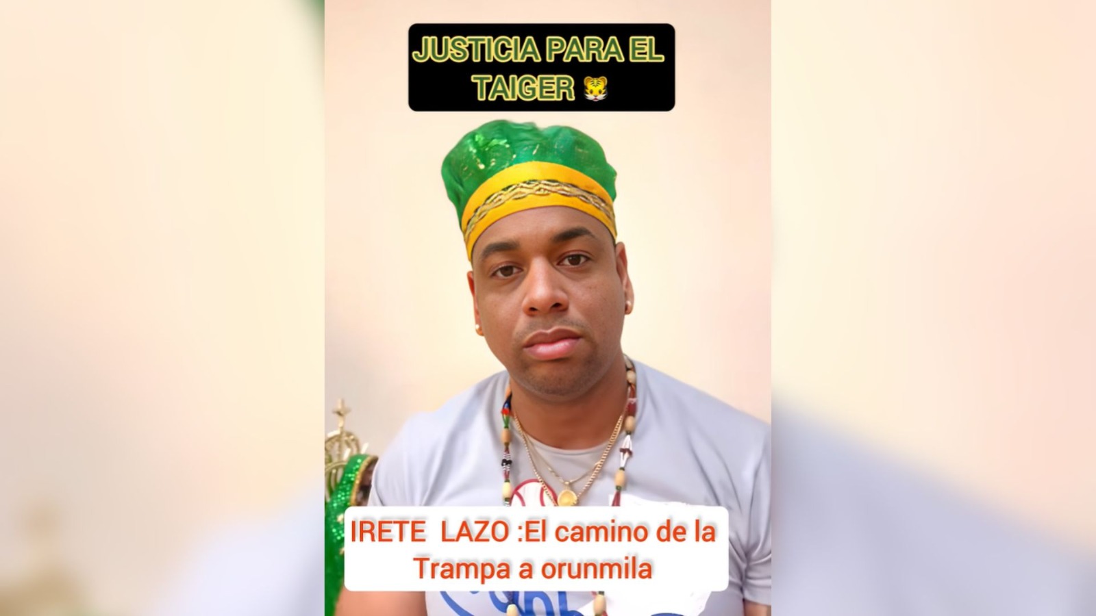 Babalawo Alain Ifa Tola Oye Emi , Sacerdote de la religión Yoruba