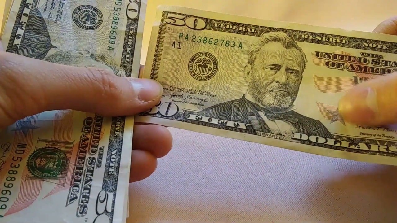 Billetes de $50 dólares dejarán de ser aceptados en bancos y cajeros automáticos de EEUU