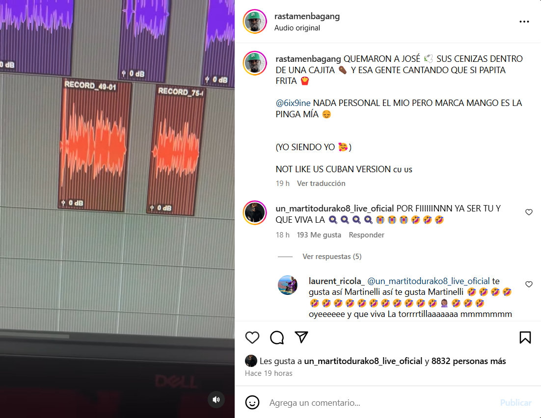 Chocolate MC arremete contra Tekashi 6ix9ine en su nueva canción