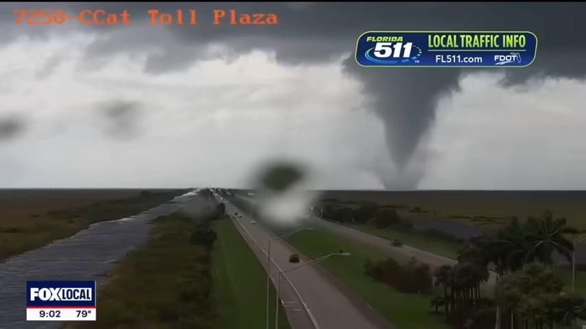Cuatro persona fallecidas por tornados relacionados con el huracán Milton