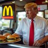 Donald Trump se va a trabajar en McDonalds