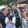 El Micha en el funeral del Taiger