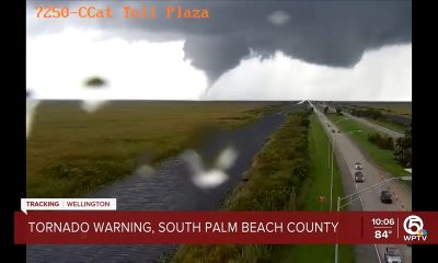 Enorme Tornado aparece cerca de Alligator Alley mientras el huracán Milton avanza hacia Florida