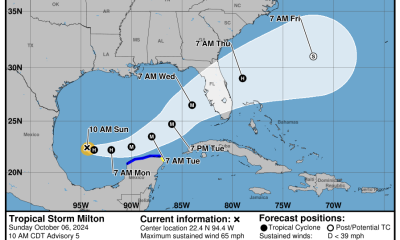 Estado de emergencia para Miami-Dade y otros condados de Florida por tormenta tropical Milton