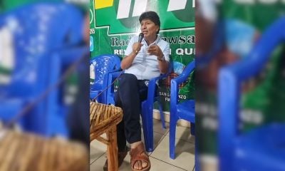 Evo Morales culpa al presidente Luis Arce por intento de asesinato