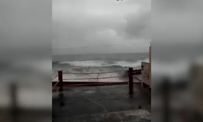 Huracán Óscar toca tierra en Cuba a unos 10 kilómetros de Baracoa (1)