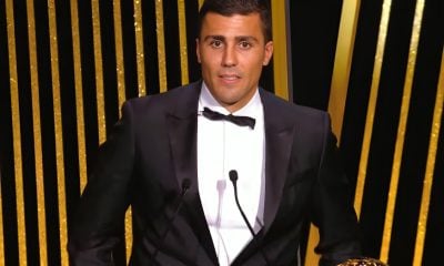 Rodrigo Hernandez gana el Balón de Oro 2024