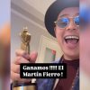 Alexis Valdés se lleva el Martín Fierro Latino 2024 en humor