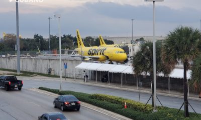 Avión de Spirit Airlines aterriza bajo disparos tras despegar de Fort Lauderdale hay heridos