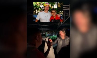 Así fue el reencuentro entre Carnota y el cantante Juanes después de 15 años