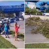 Cubanos interrumpen el tránsito en avenida Boyeros como protestas por los apagones