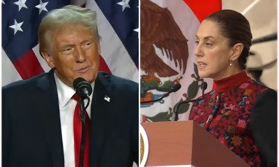 Donald Trump y Claudia Sheinbaum