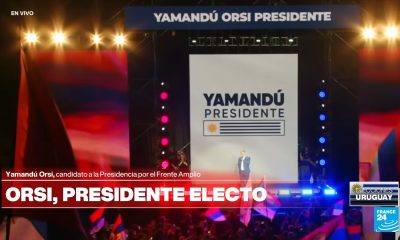 El izquierdista Yamandú Orsi gana la presidencia de Uruguay en segunda vuelta