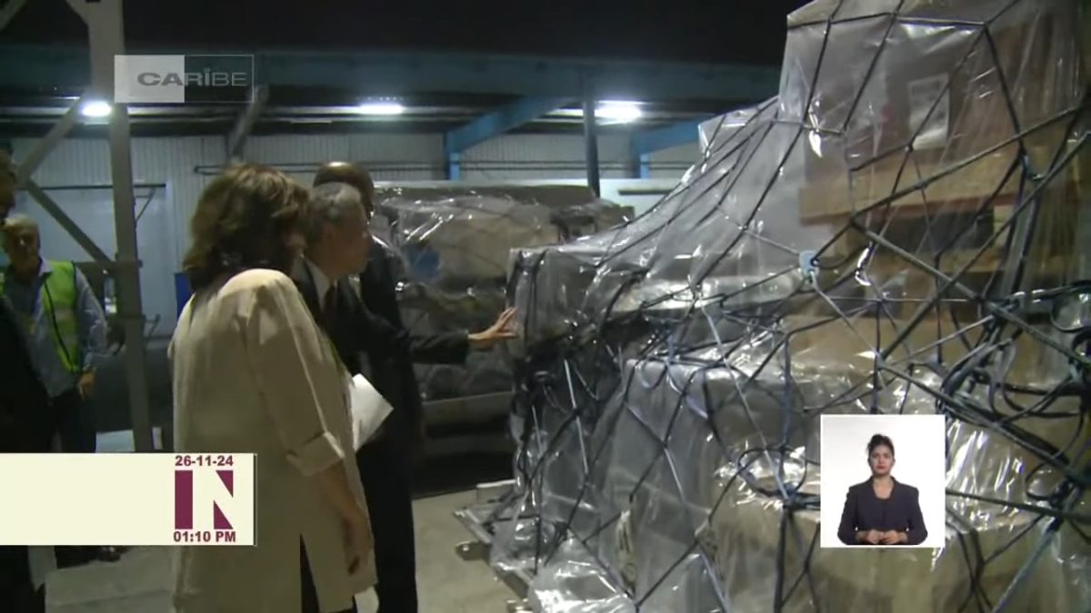 Japón dona ayuda humanitaria a damnificados por el huracán Rafael en Artemisa