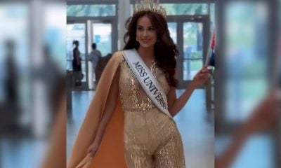 Marianela Ancheta, Miss Cuba Universo, inicia su viaje hacia Miss Universo en México