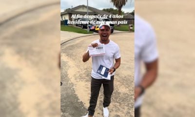 Migrante cubano le llega la Green card tras cuatro años en EEUU