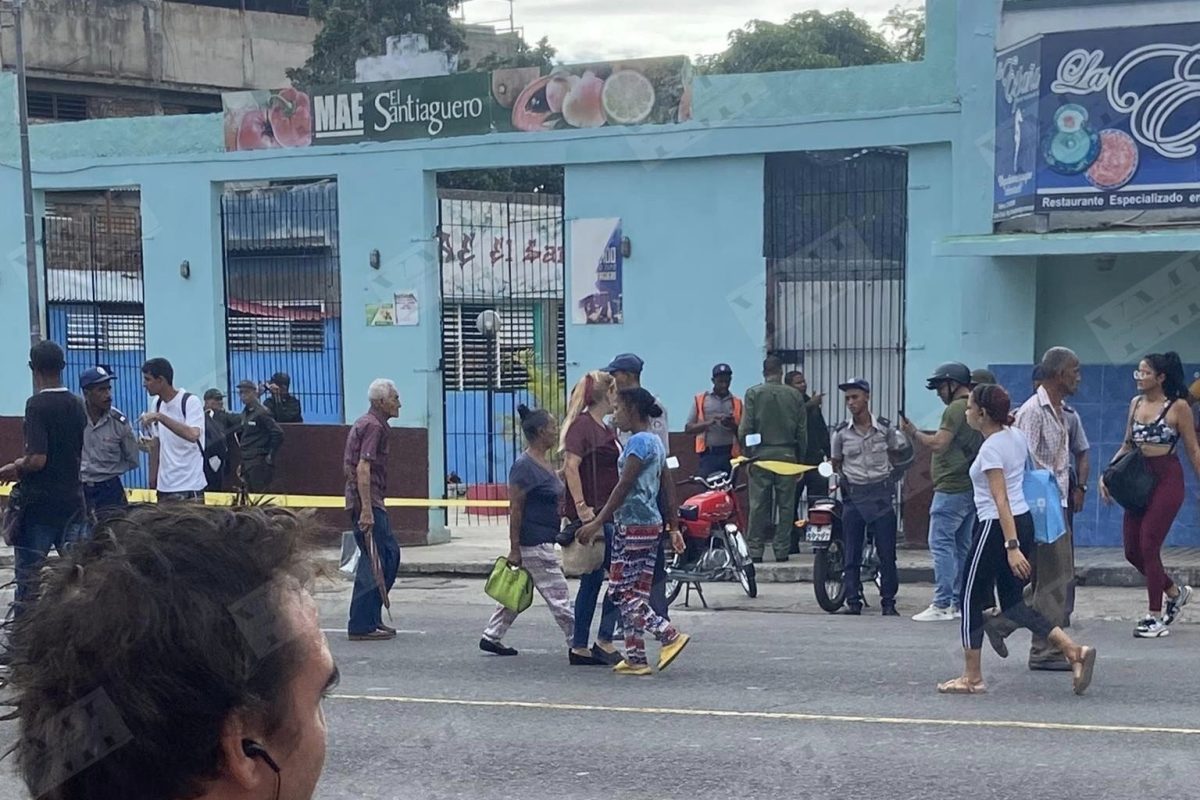 Militarizan el mercado en Santiago de Cuba 2