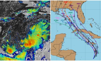 Modelos de pronósticos ubican al posible ciclón Rafael sobre el occidente de Cuba