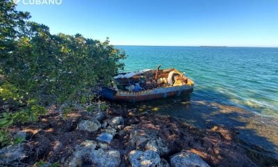 Nueve balseros cubano desembarcaron en un puerto del sureste de México