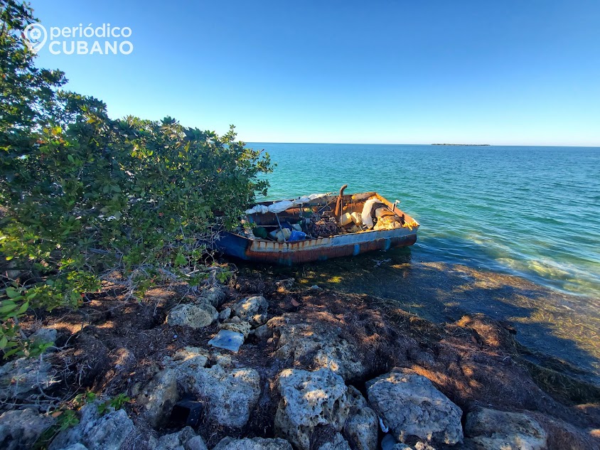 Nueve balseros cubano desembarcaron en un puerto del sureste de México