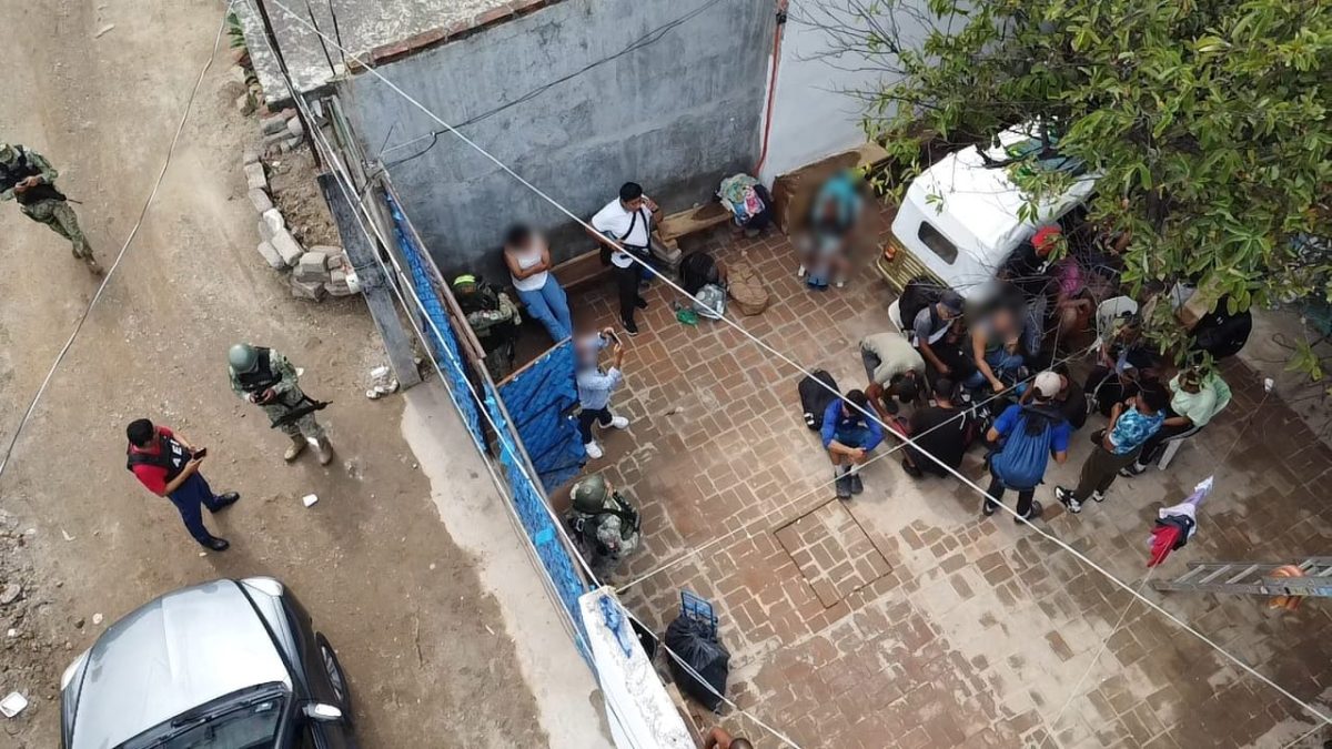 Nueve cubanos son rescatados de un secuestro en el sur de México