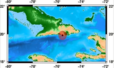 Reportan un sismo perceptible en la provincia de Guantánamo (1)