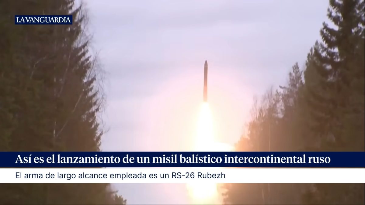 Rusia dispara misil balístico intercontinental contra el territorio de Ucrania