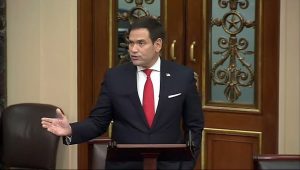 Si Marco Rubio llega a Secretario de Estado quién lo sustituye en el Senado por Florida
