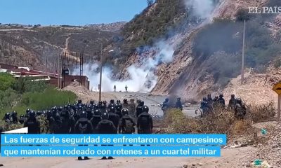 Simpatizantes del expresidente Evo Morales toman un cuartel militar en Bolivia (1)