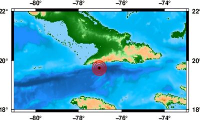 Sismo perceptible sacude al municipio de Pilón en horas de la madrugada (1)