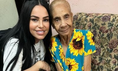 Teresa Padrón y la abuela de El Taiger
