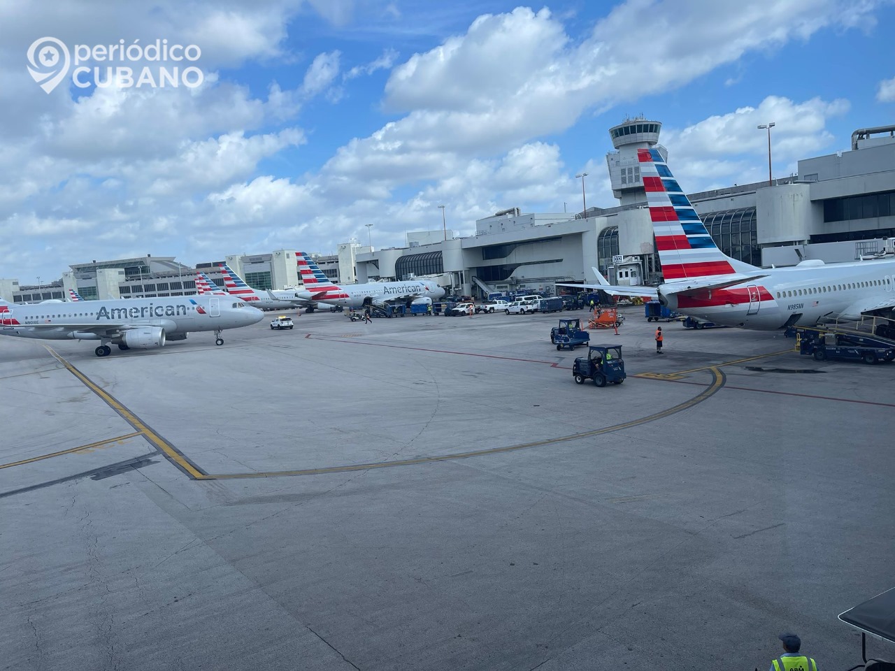 America Airlines vuelos check in estado de vuelo
