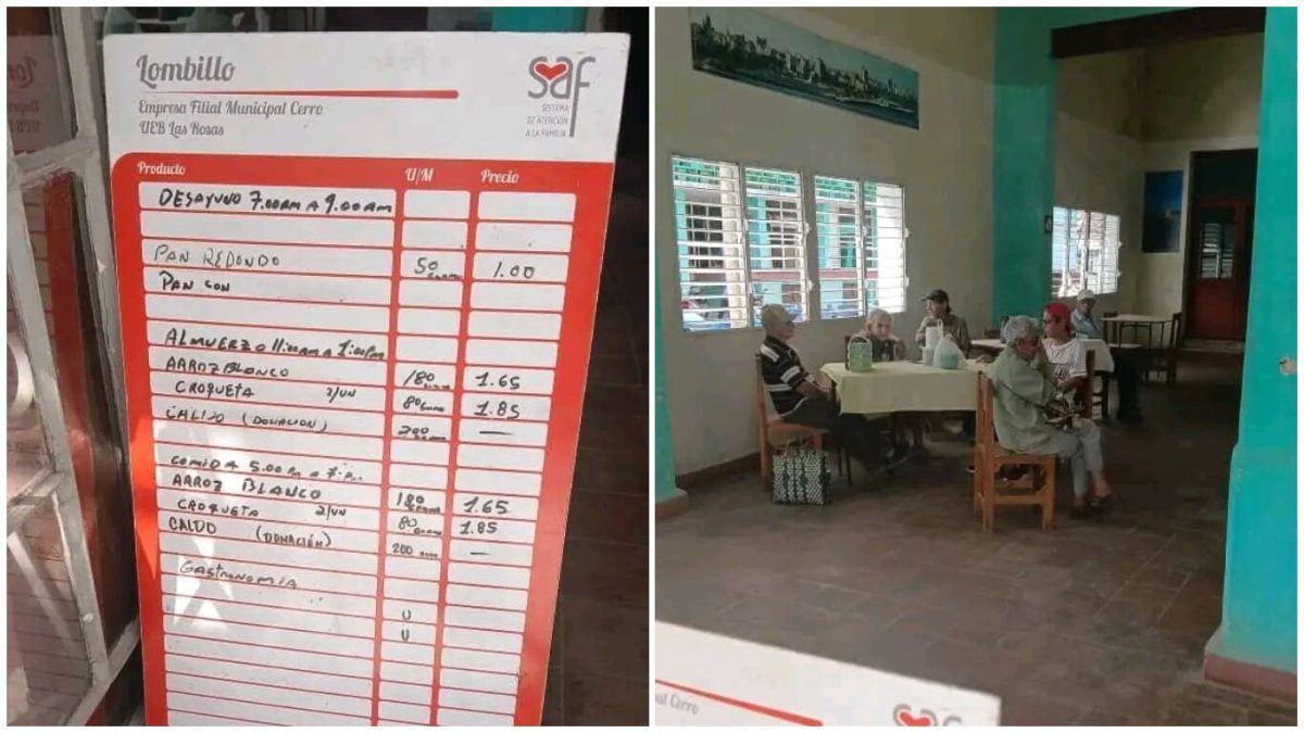 Ancianos vulnerables en Cuba sobreviven con arroz, croquetas y caldo de donación (1)