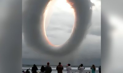 El Anillo de fuego en las Islas Canarias ¿es real o fue creado con IA?