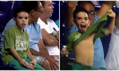 Así luce ahora el niño cubano que se hizo viral por su baile en el estadio de los Marlins