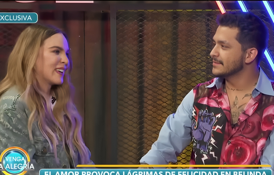 Belinda y Christian Nodal