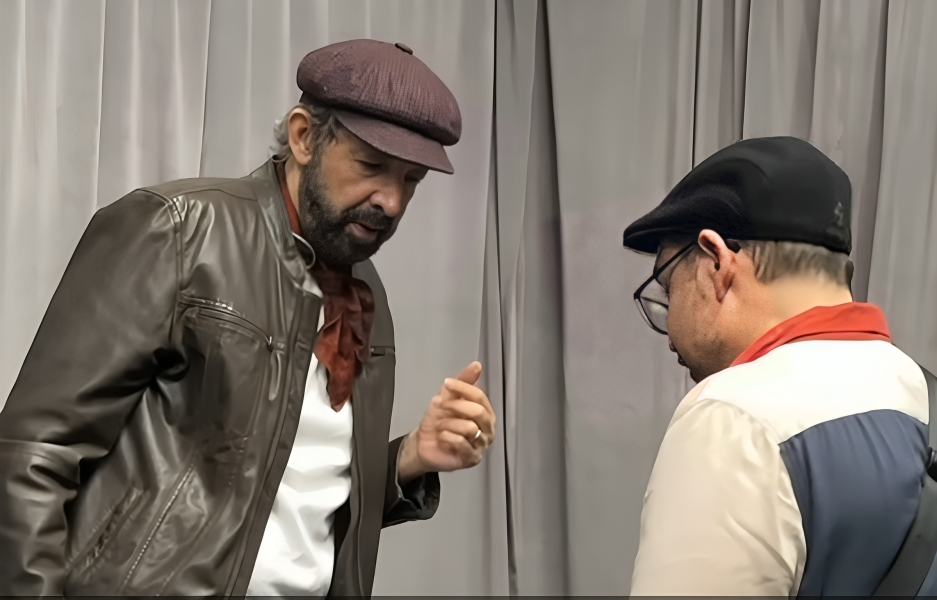 César Muñoz y Juan Luis Guerra