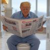 Donald Trump Leyendo el Granma