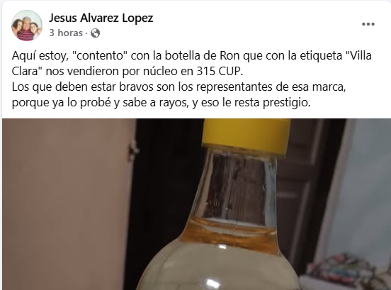 El ron cubano sabe a “rayos”, así se queja un periodista oficialista de las dádivas del comunismo