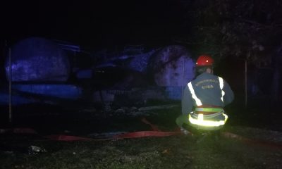 Explosión desata incendio de grandes proporciones en fábrica de Sancti Spíritus